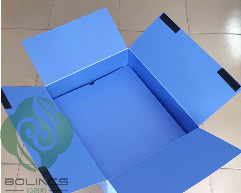 PP发泡板循环箱 环保高分子周转箱 车间产品用塑料折叠箱